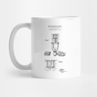 MICROPHONE patent Mug